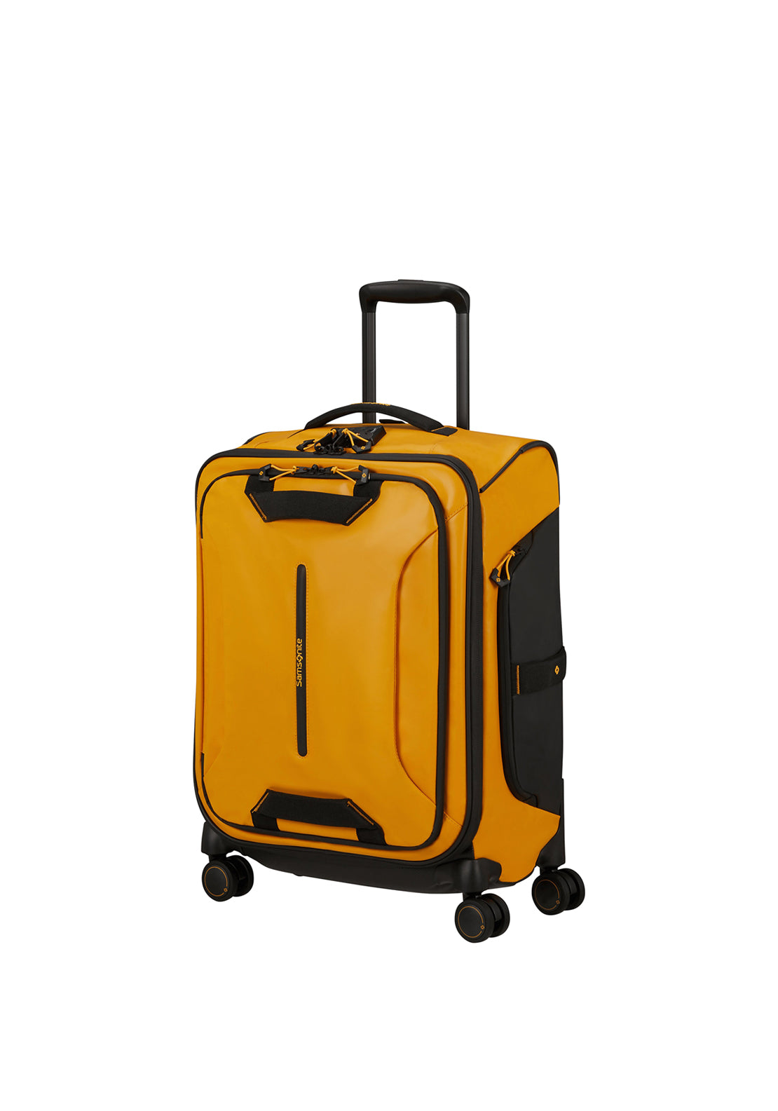 Samsonite Ecodiver Spinner Duffle Cabin Suitcase, Yellow