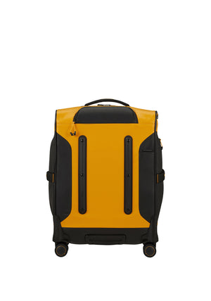 Samsonite Ecodiver Spinner Duffle Cabin Suitcase, Yellow