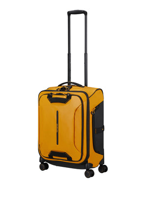 Samsonite Ecodiver Spinner Duffle Cabin Suitcase, Yellow