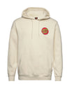 Santa Cruz Classic Dot Graphic Chest Hoodie, Light Grey