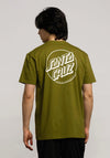 Santa Cruz Opus Dot Stripe Graphic T-Shirt, Sea Kelp