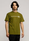 Santa Cruz Opus Dot Stripe Graphic T-Shirt, Sea Kelp