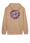 Santa Cruz Vivid Slick Dot Graphic Hoodie, Taupe