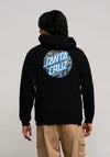 Santa Cruz Vivid Slick Dot Graphic Hoodie, Black
