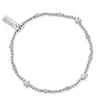 ChloBo In Bloom New Love Aventurine Bracelet, Silver
