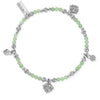 ChloBo In Bloom Forever Bloomin Aventurine Bracelet, Silver