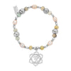 ChloBo Divine Lotus Bracelet, Silver