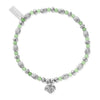 ChloBo In Bloom Rosebud Aventurine Bracelet, Silver