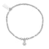 ChloBo Sunshine Sparkle Bracelet, Silver