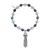 ChloBo Compassion Sodalite Bracelet, Silver