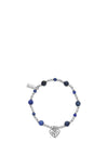 ChloBo Heart of Dreams Sodalite Bracelet, Silver