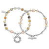 ChloBo Peace & Balance Bracelet, Silver