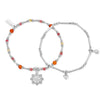 ChloBo Sunkeeper Set of 2 Bracelets, Silver