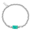 ChloBo Balance Spirit Stone Bracelet, Silver