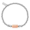 ChloBo Love Spirit Stone Bracelet, Silver