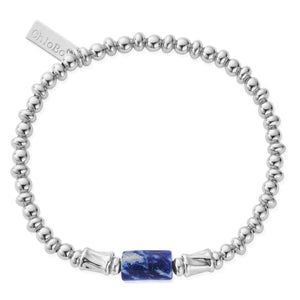 ChloBo Guidance Spirit Stone Bracelet, Silver