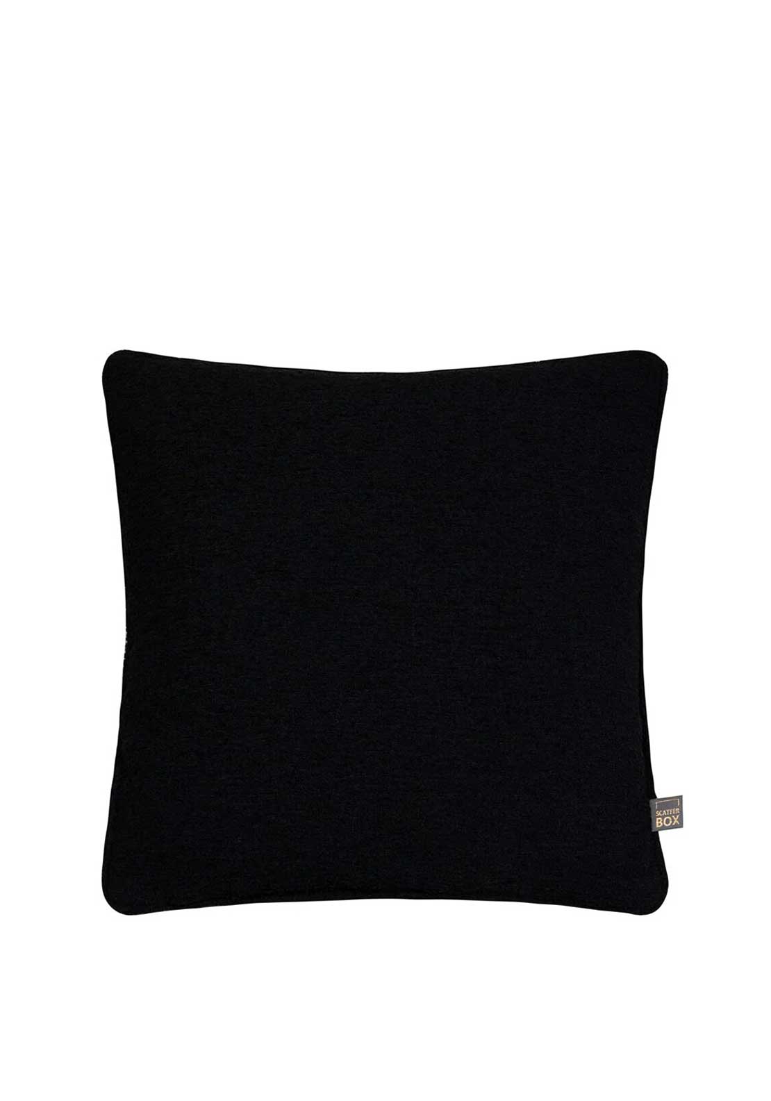 Scatter Box Cora Boucle Cushion 58x58cm, Black