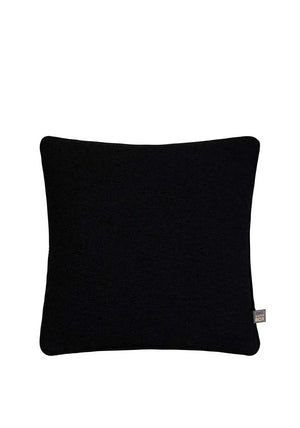 Scatter Box Cora Boucle Cushion 58x58cm, Black