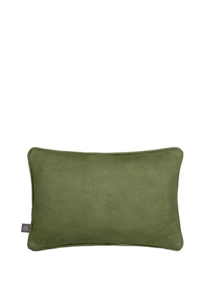 Scatter Box Chloe Vegan Leather Cushion 35x50cm, Green