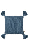 Scatter Box Collins Tassel 45x45cm Cushion, Petrol