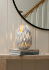 TIAGA LAMP 22X 22 X 31.5CM WHITE