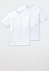Schiesser 2 Pack American T-Shirts, White