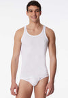 Schiesser Essential 2 Pack Cotton Vest, White