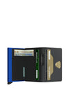 Secrid Band Wallet, Black & Cobalt