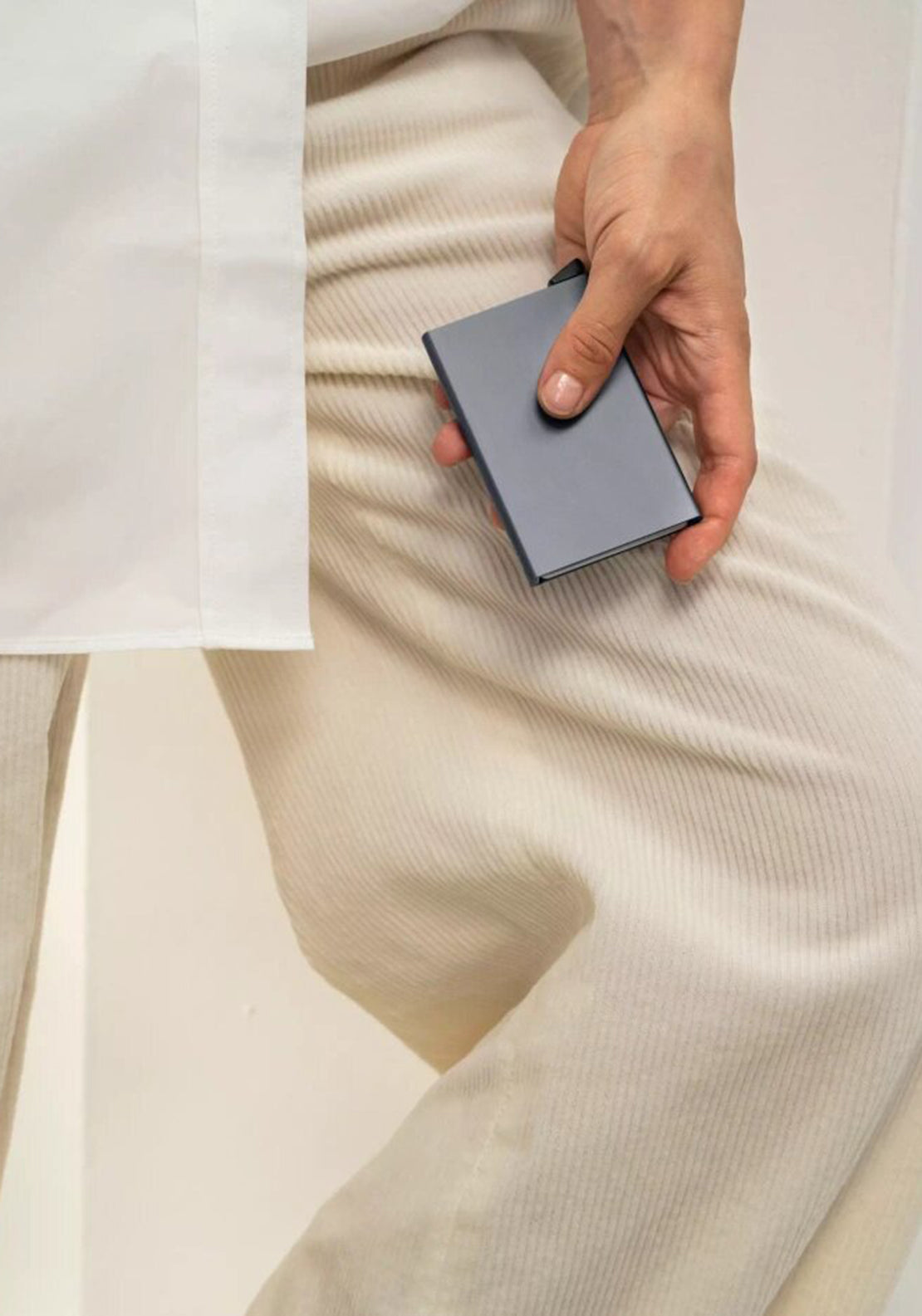 Secrid Card Protector Case, Titanium