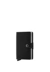 Secrid Leather Mini Wallet, Black