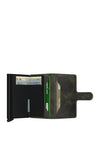 Secrid Mini Wallet, Dark Green