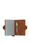 Secrid Twin Wallet, Vintage Cognac Silver