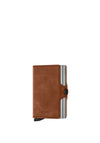 Secrid Twin Wallet, Vintage Cognac Silver