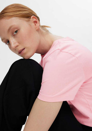 Selected Femme Essential T-Shirt, Peony