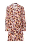 Selected Femme Merle Wrap Floral Print Dress, Snow White