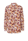 Selected Femme Merle Floral Print Shirt, Snow White