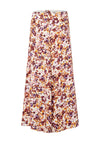 Selected Femme Merle Ankle Length Floral Print Skirt, Snow White