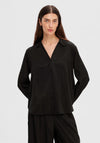 Selected Femme Tyra Shirt, Black