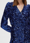 Selected Femme Dianna Sequin Embellished Mini Dress, Surf The Web