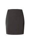 Selected Femme Renata High Rise Satin Mini Skirt, Black