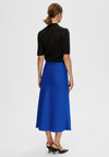 Selected Femme Lena Satin Midi Skirt, Surf the Web