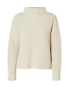 Selected Femme Selma Knit High Neck Jumper, Cream