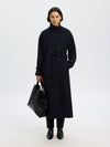 Selected Femme Madeline Manteco Coat, Navy