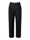 Selected Femme Dora Mid Rise Tapered Trousers, Black