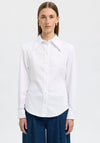 Selected Femme Nicolina Slim Fit Shirt, White