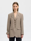 Selected Femme Melli Blazer, Beige