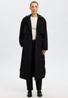 Selected Femme Aline Trench Coat, Black