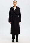 Selected Femme Aline Trench Coat, Black
