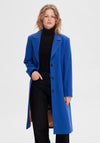 Selected Femme Alma Wool Coat, Nebulas Blue