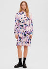 Selected Femme Thea Mini Shirt Dress, Moonlite Mauve